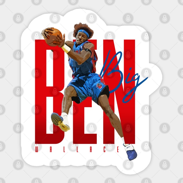 Ben Wallace Sticker by Juantamad